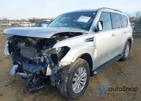 2018 Nissan Armada Sv from USA, damaged, VIN JN8AY2NC3JX501151